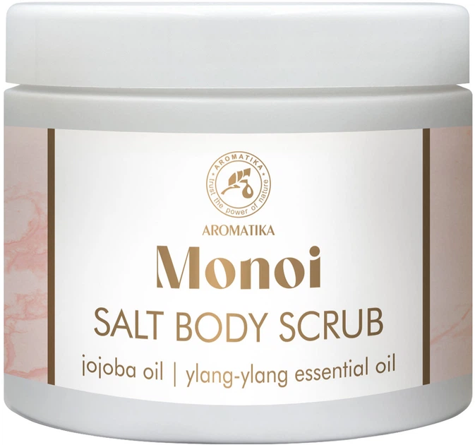 Скраб косметичний для тіла Ароматика, сольовий "Моной" 500 гр