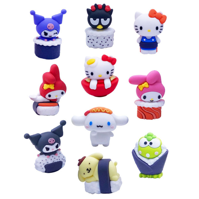 Фигурка-сюрприз в шаре Cool Things серии "Hello Kitty" - СУШИ-ПАТИ (в дисп., в асс.), НК027 1