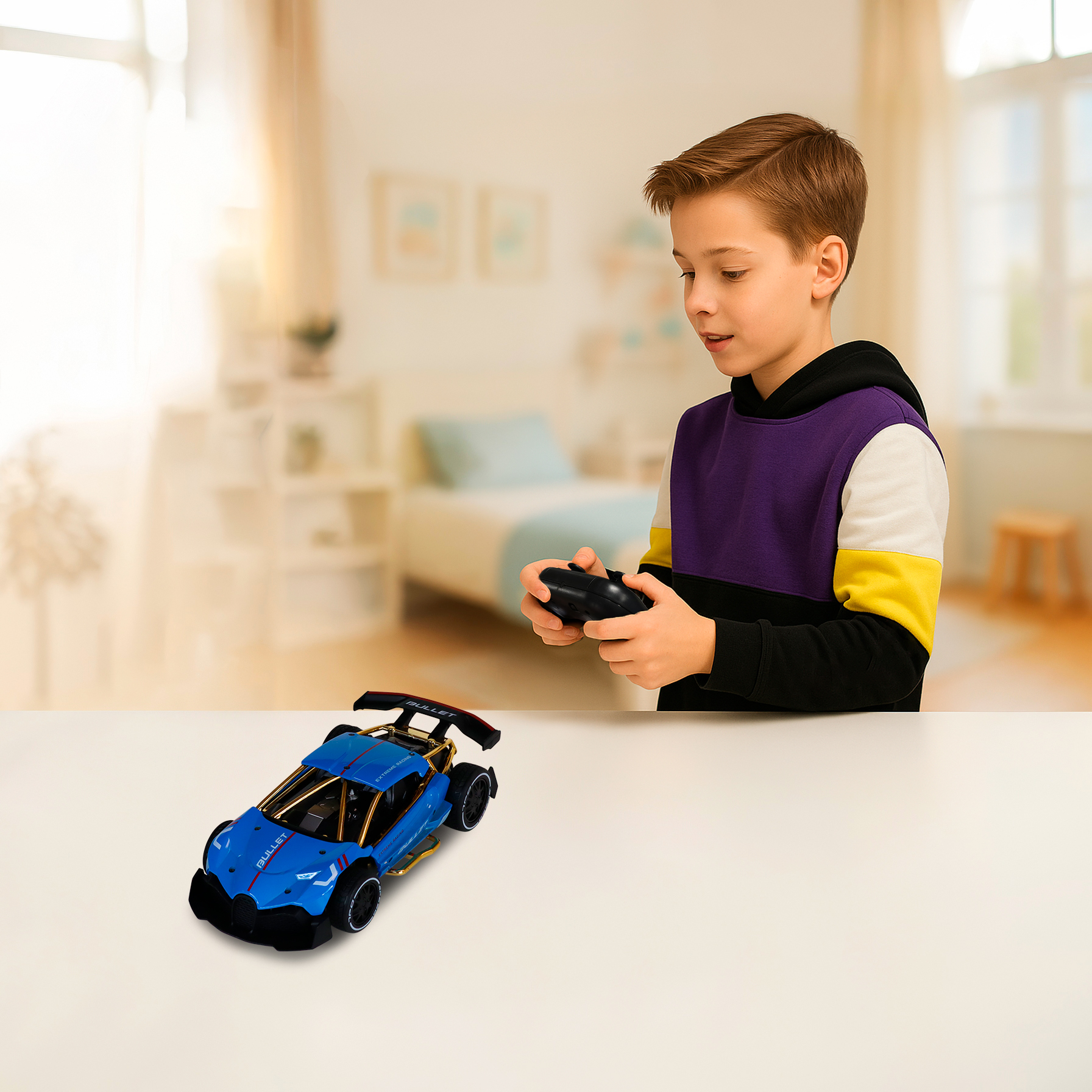 Автомобиль KS DRIVE - EXTREME RACING (голубой), SL-8213ARHB 9