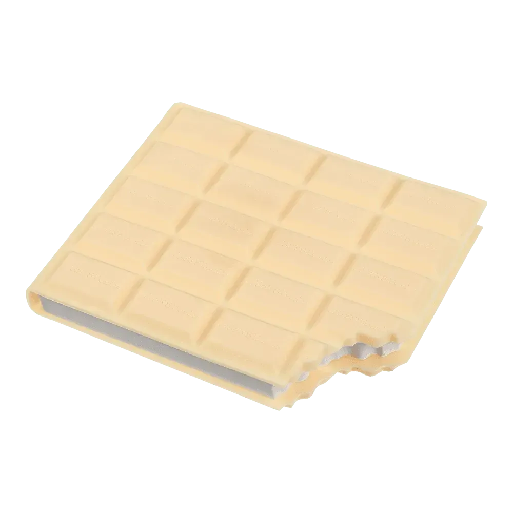 Блокнот 90*90 мм 80 л "White Chocolate", нелин., ароматизированная Soft touch обкл., ZB.12470-12
