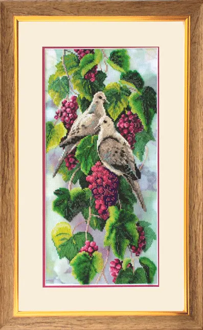 Набор для вышивания М-55 19*39,5 см (бисер, меланж), ТМ "Чарівна мить"