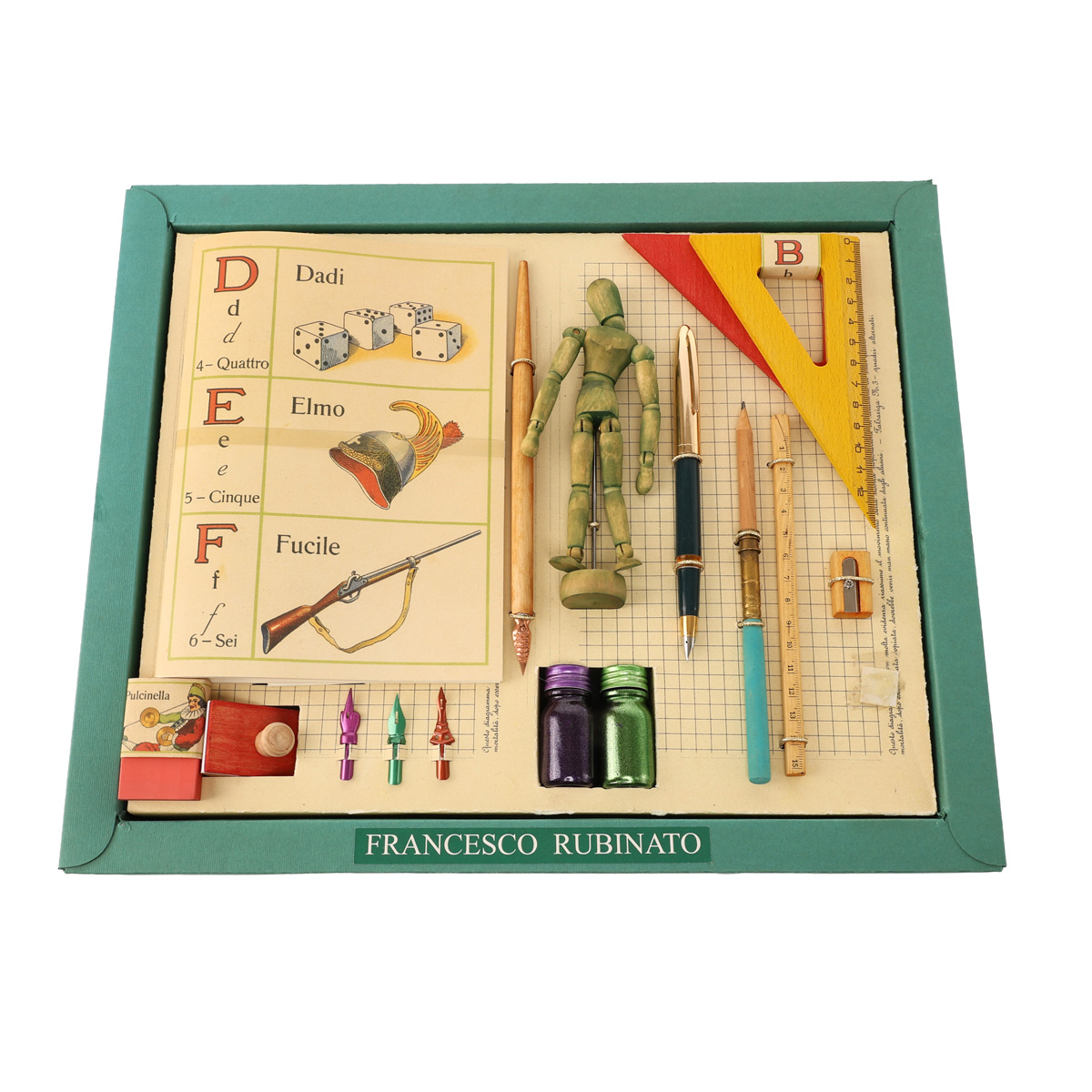 Подарунковий набір дитячий 38*32*4,5 см (велик. щоденник з письм. прилад.), 14017 ТМ "Rubinato" 1