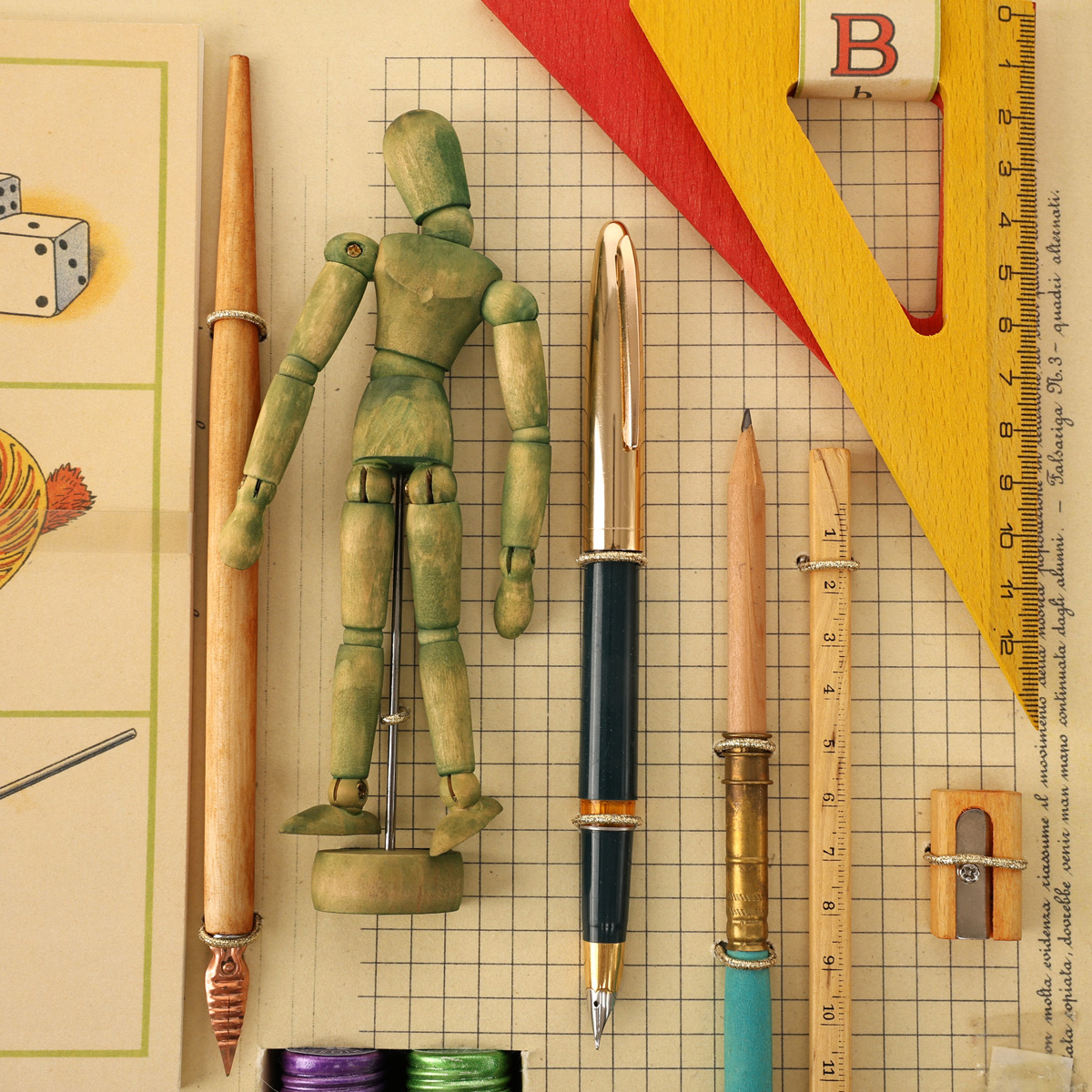 Подарунковий набір дитячий 38*32*4,5 см (велик. щоденник з письм. прилад.), 14017 ТМ "Rubinato" 2