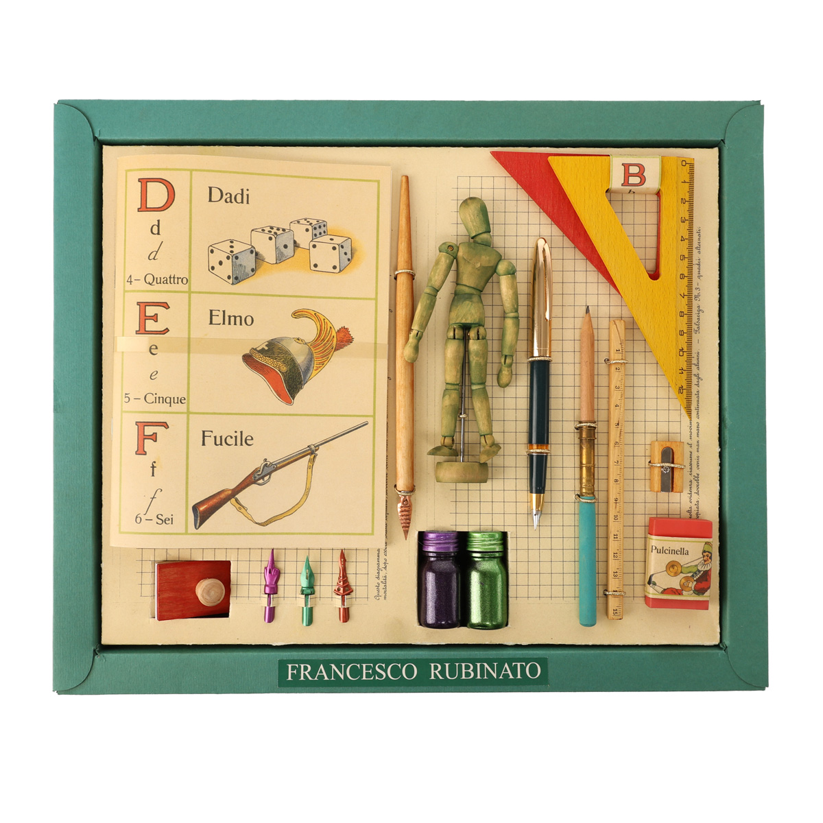 Подарунковий набір дитячий 38*32*4,5 см (велик. щоденник з письм. прилад.), 14017 ТМ "Rubinato"