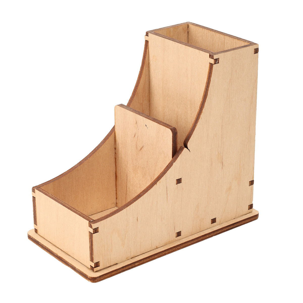 Заготовка деревянная Шкатулка Волна, 13*11*7 см, 702850