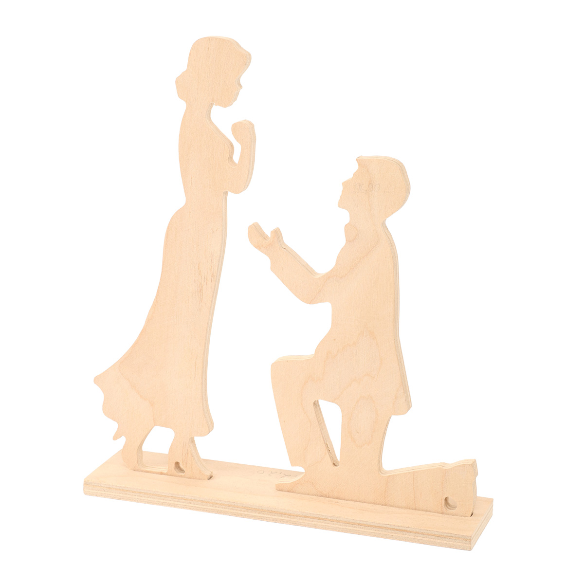 Заготовка "Выходи за меня", 21*18*4,5 см, 1759