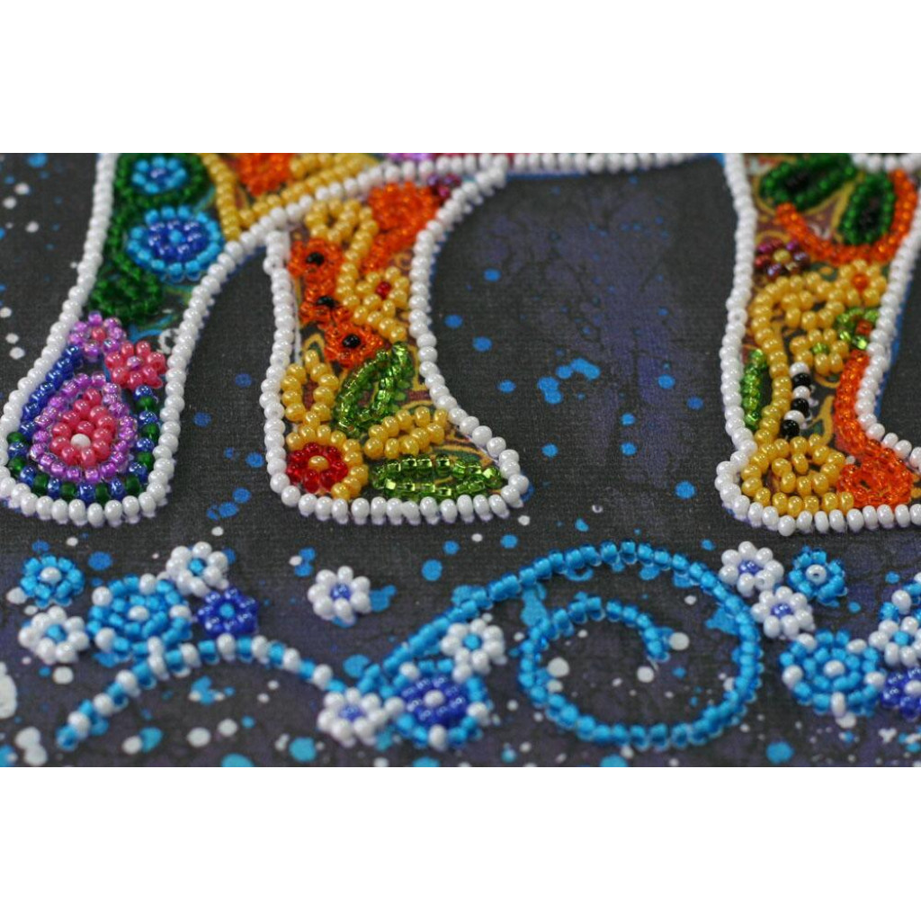 Набор-миди для вышивки бисером "Индийский слон", AMB-046 3