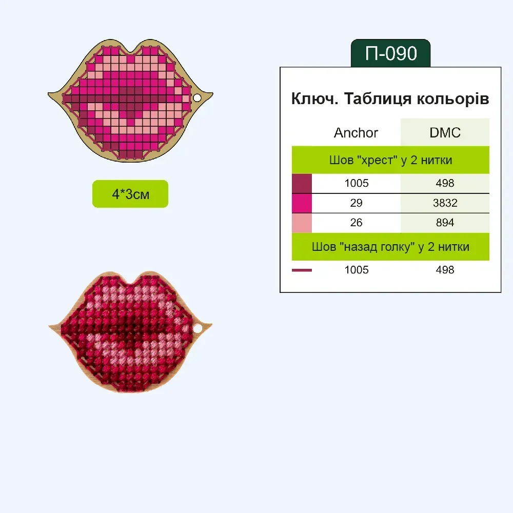 Набір заготiвок для вишивання по дереву, FLSW-001 5