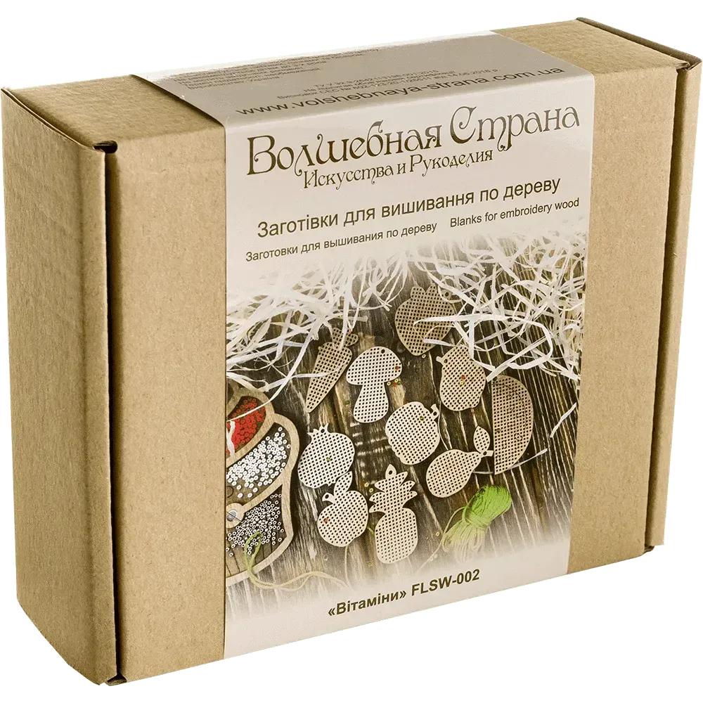 Набір заготiвок для вишивання по дереву, FLSW-002 2