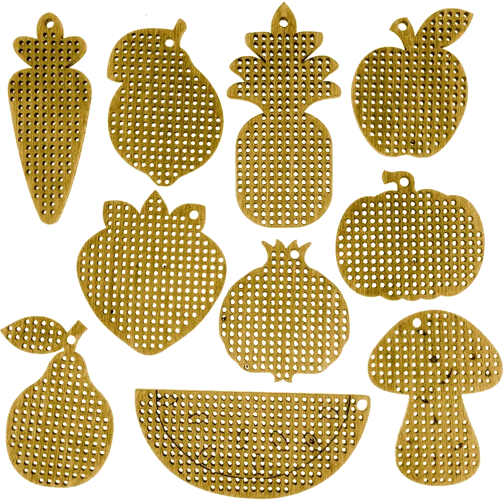 Набір заготiвок для вишивання по дереву, FLSW-002 1