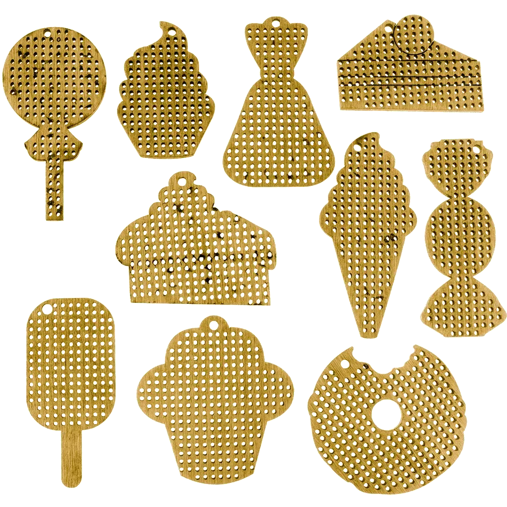 Набір заготiвок для вишивання по дереву, FLSW-003 1