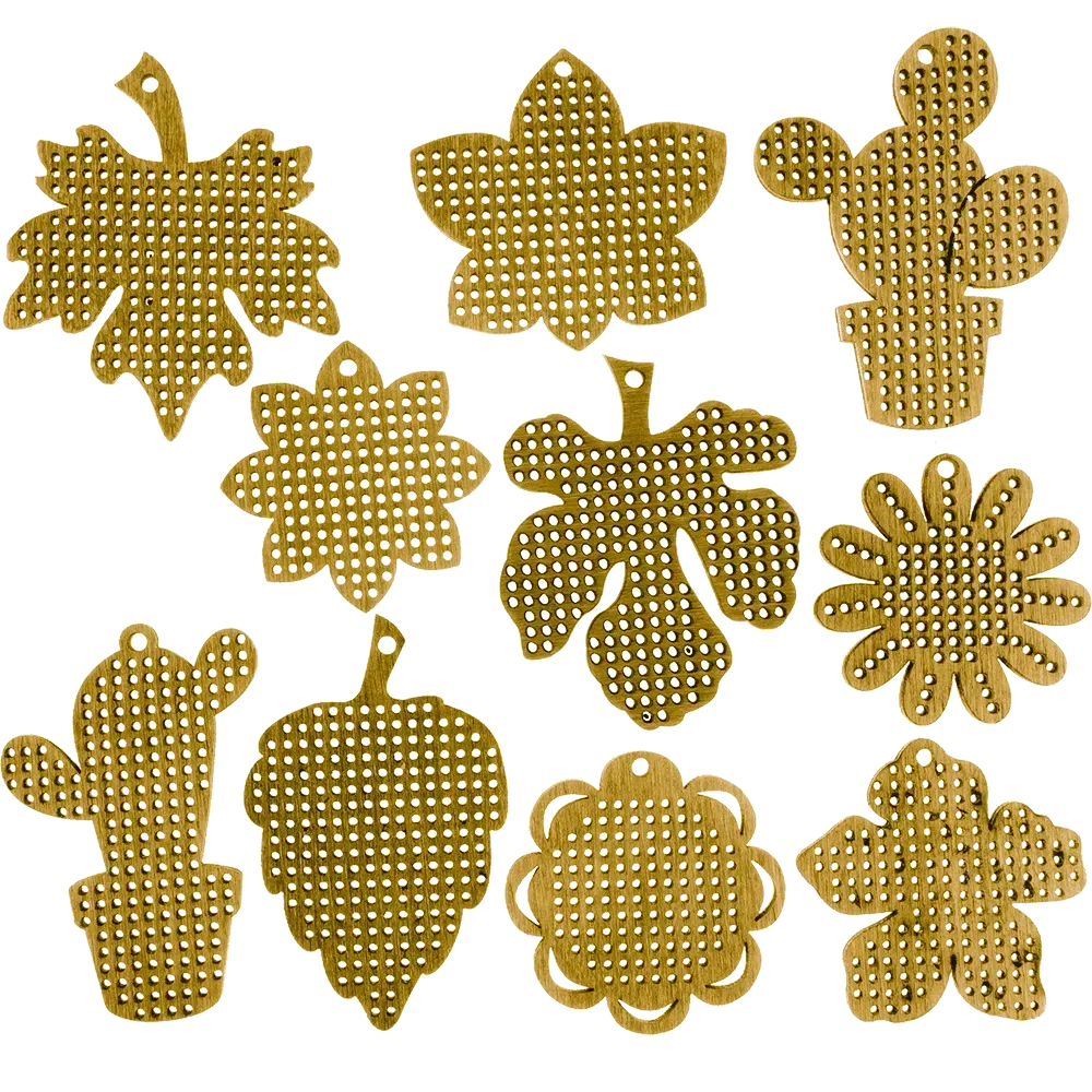 Набір заготiвок для вишивання по дереву, FLSW-006 1