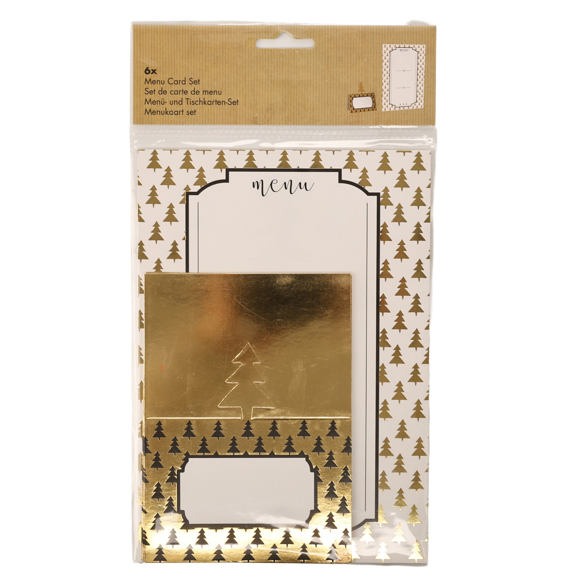 Набір карт-меню "Elegance - New Wonderfull" (12 шт.), AC-06125-MC