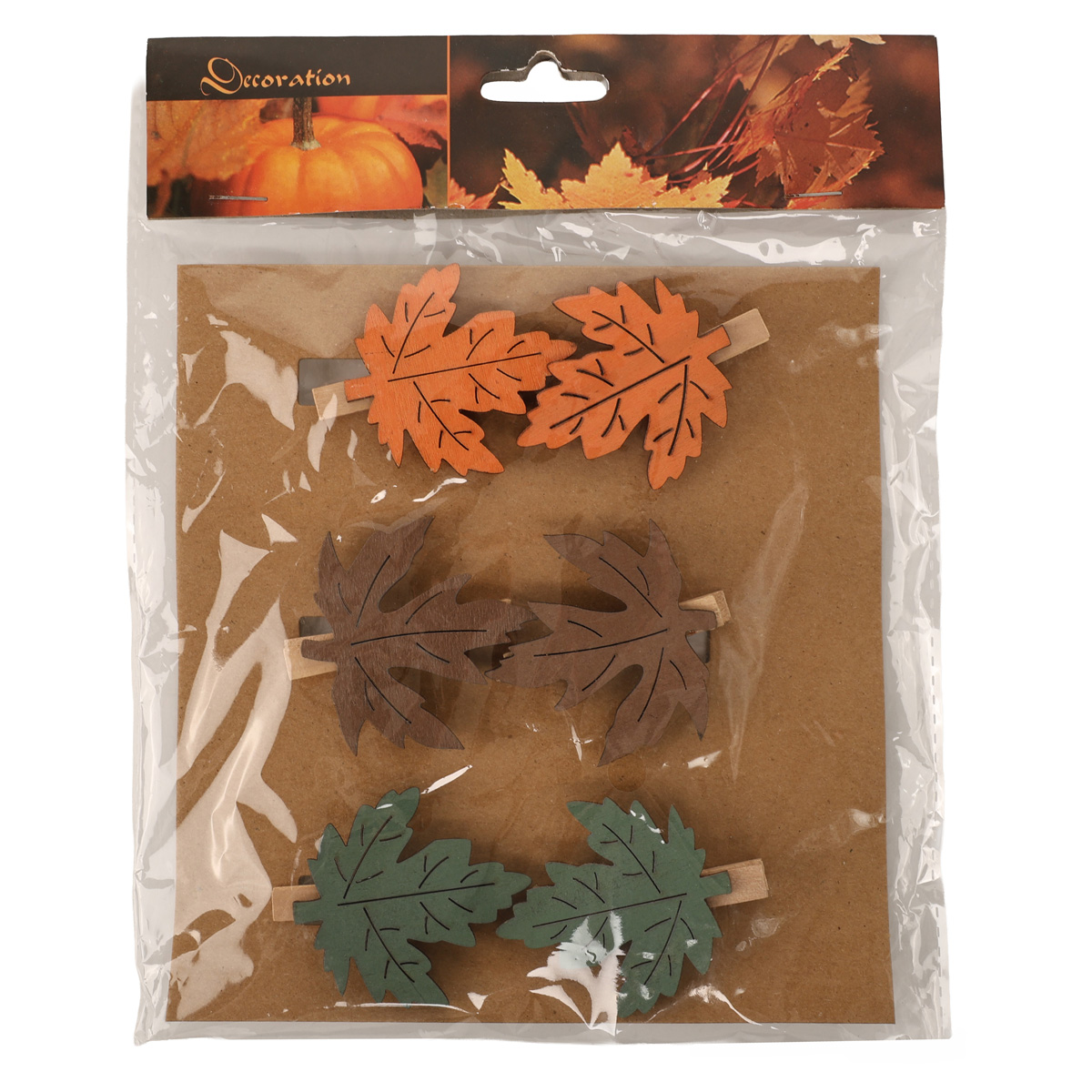 Набір прищіпок "Осіннє листя", DH8900340