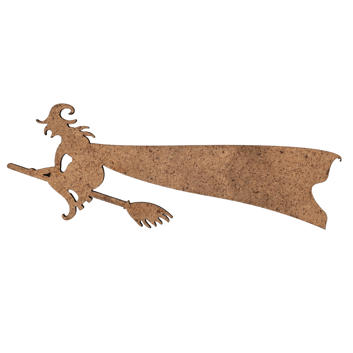 Заготовка деревянная Ведьмы на метле, 8 шт, Ч281 1