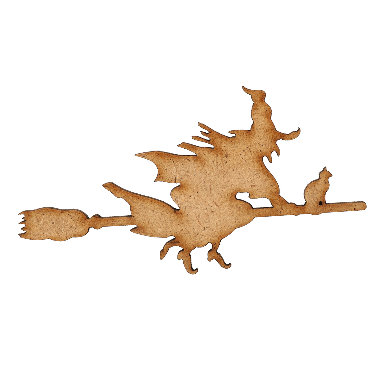 Заготовка деревянная Ведьмы на метле, 8 шт, Ч281 4