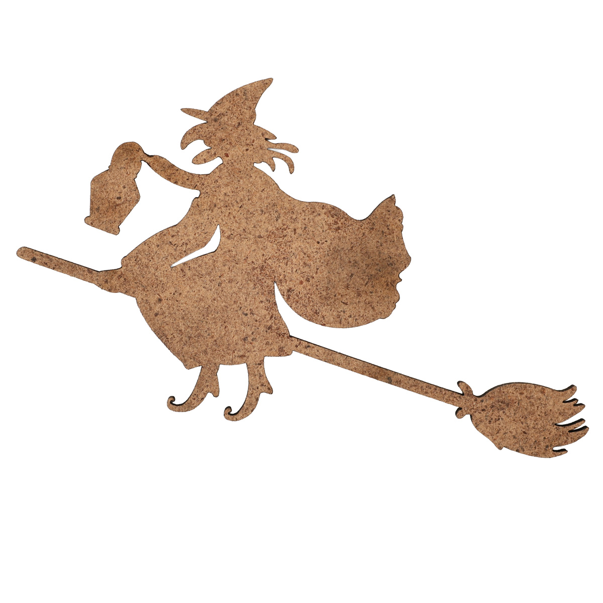 Заготовка деревянная Ведьмы на метле, 8 шт, Ч281 8