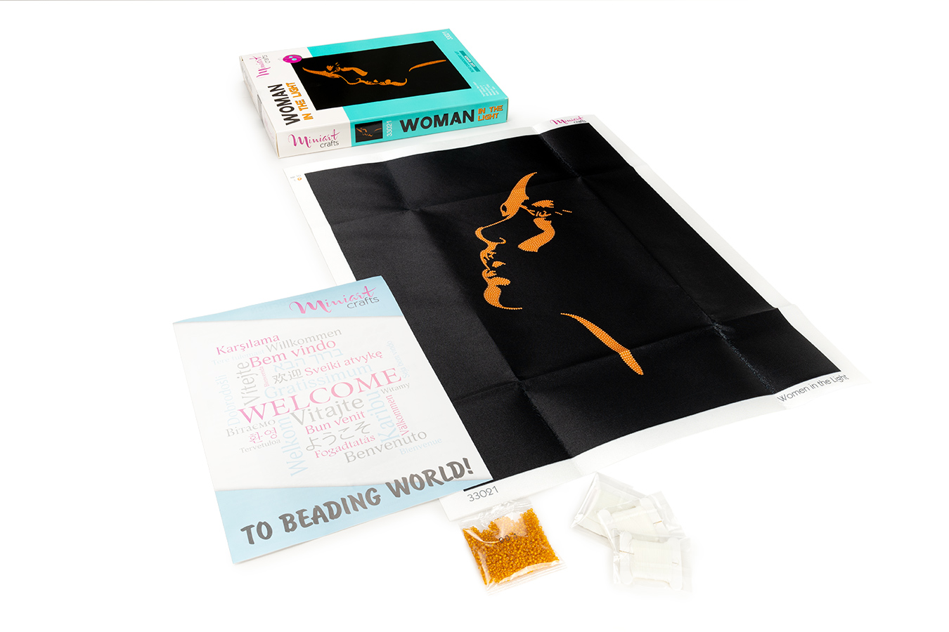 Набор для вышивания Дама в Свете, 33021, Miniart-Crafts 2