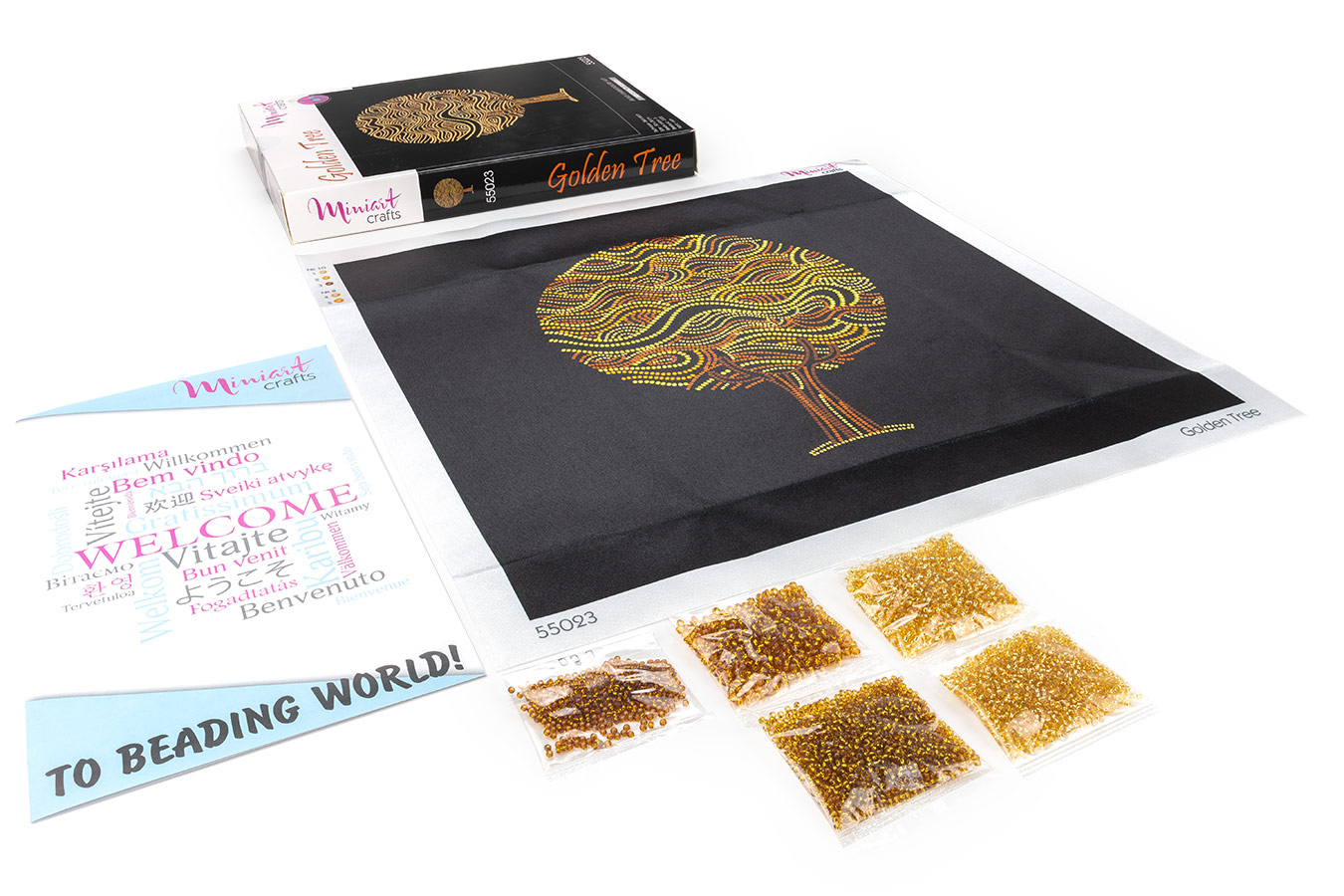 Набор для вышивания Золотое дерево, 55023, Miniart-Crafts 1