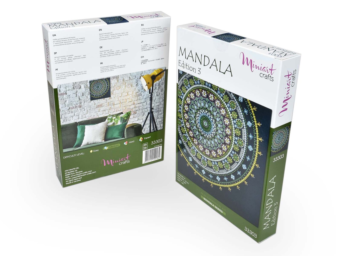 Набор для вышивания Мандала. Издание 3, 33303, Miniart-Crafts 4