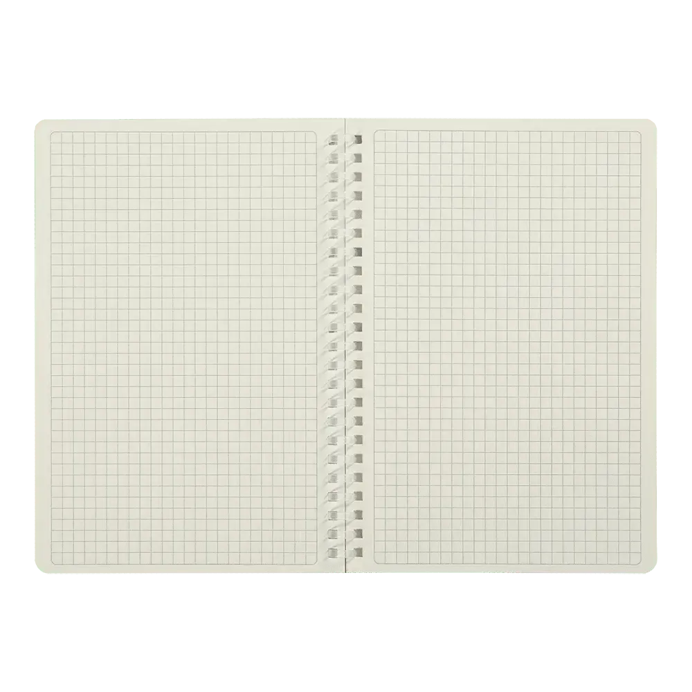 Зошит для записів А5 80 арк Arabeski, клітинка, пластикова обкладинка, синій, BM.2587-02 1