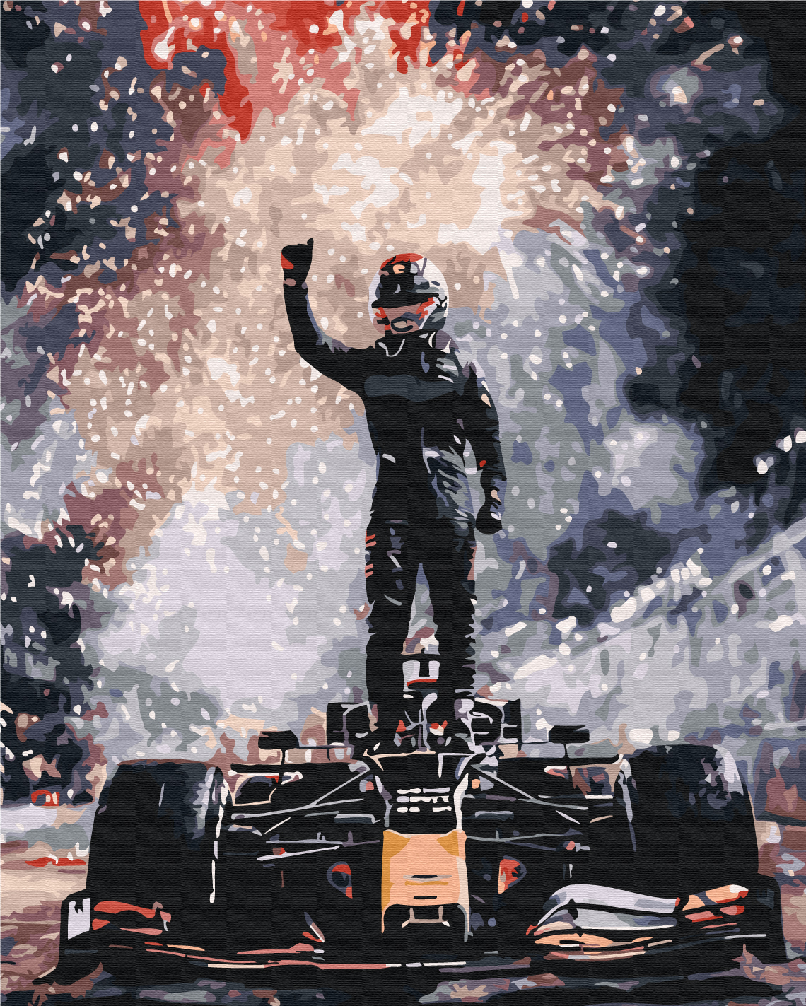 Картина по номерам 40*50 см "Гран-при мечты", BS54511