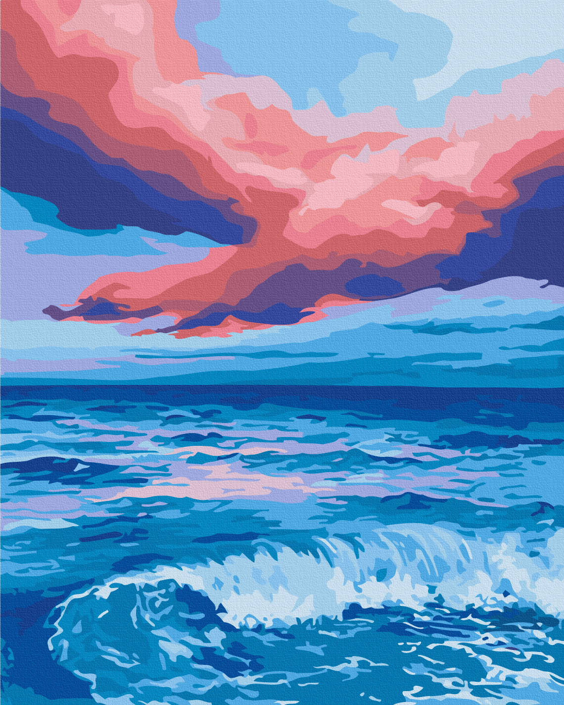 Картина по номерам 40*50 см "Места для влюбленных" © Инна Шевякова", BS54471