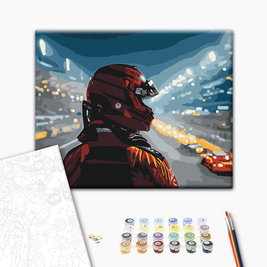 Картина по номерам 40*50 см "Пульс гонки", BS54518 1