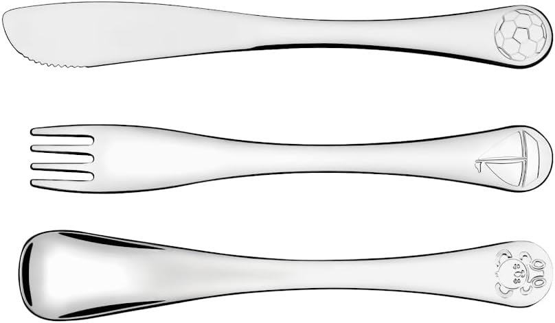 Набор столовых приборов Baby Le Petit blue синий, 66973/000 Tramontina 1