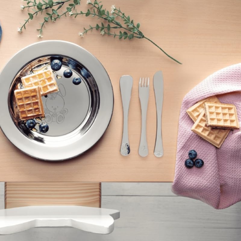 Набор столовых приборов Baby Le Petit blue синий, 66973/000 Tramontina 3