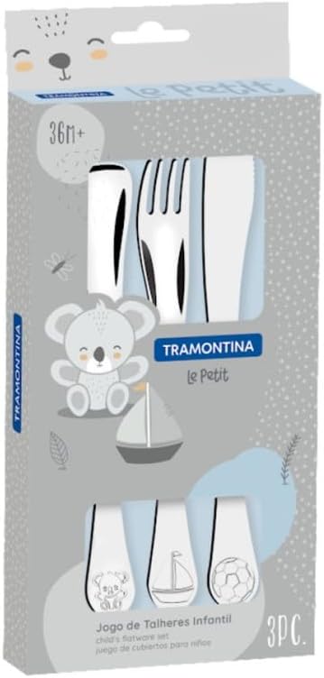 Набор столовых приборов Baby Le Petit blue синий, 66973/000 Tramontina