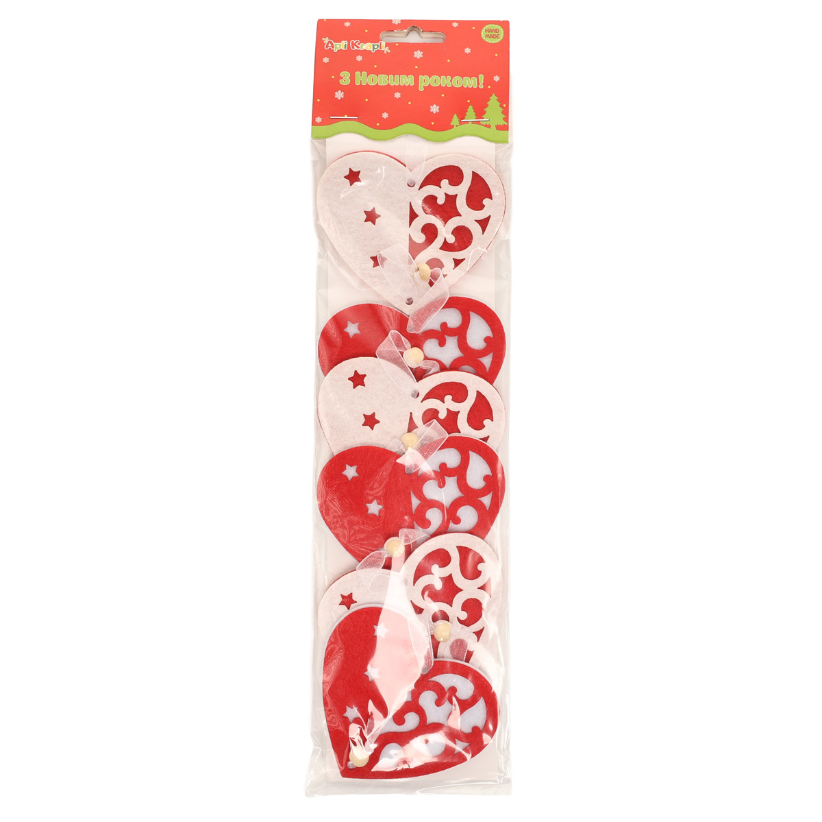 Гирлянда на ленте "Сердце"