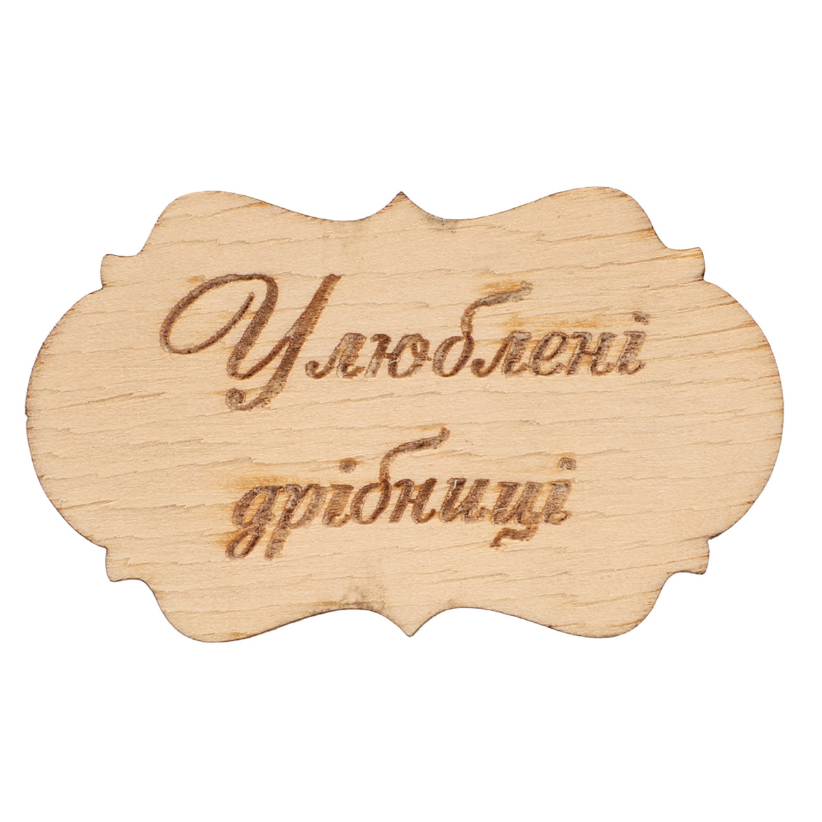 Набір заготівок дерев`яних Шильда Мамині Скарби (8 шт.), Ч278 3