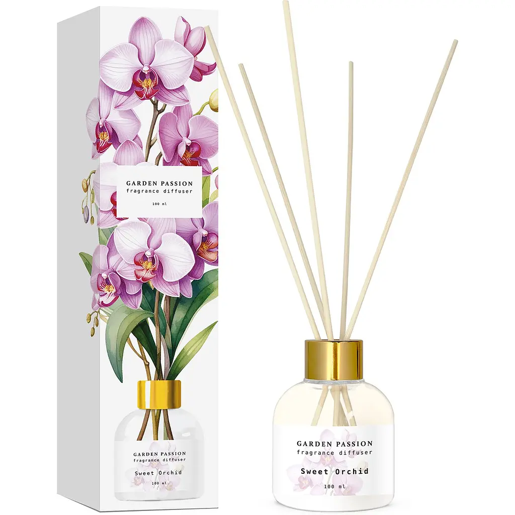 Аромадифузор "Солодка орхідея" 100 мл, Garden Passion