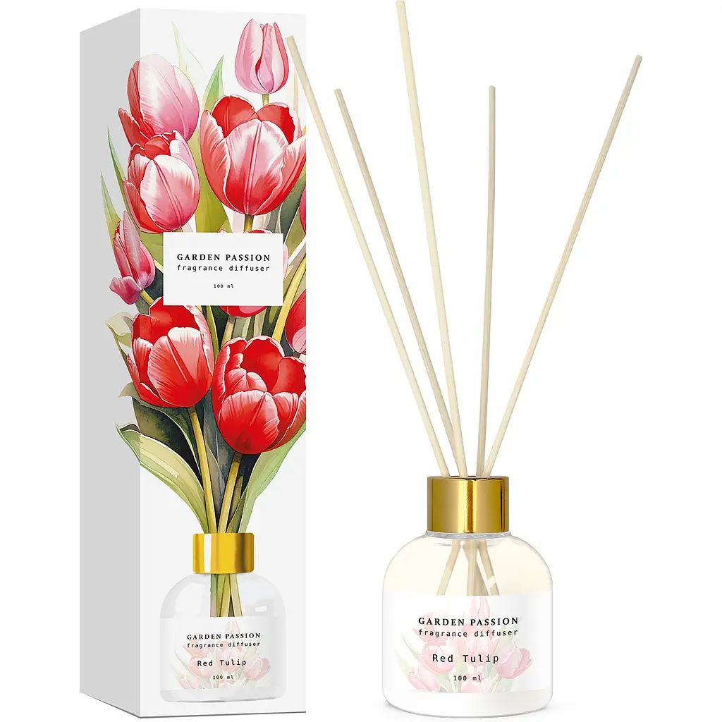 Аромадифузор "Червоний Тюльпан" 100 мл, Garden Passion