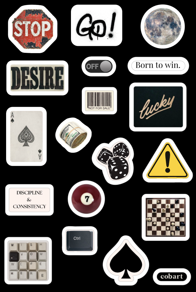 Стикерпак 3D А6 "Blessed" Cobart, СS-3D-204