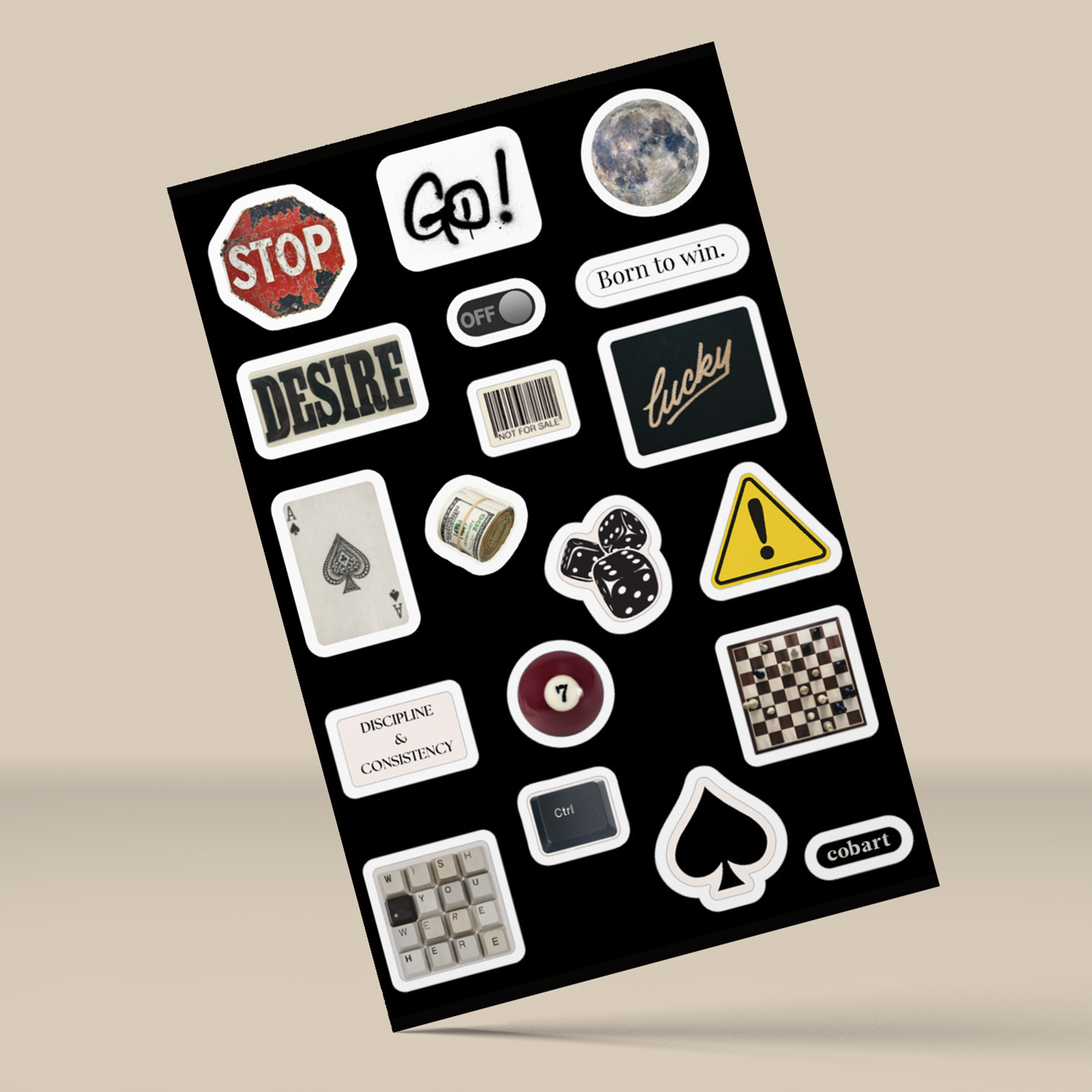 Стикерпак 3D А6 "Blessed" Cobart, СS-3D-204 1