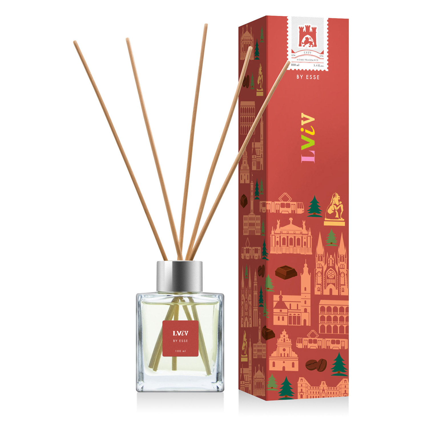 Аромадифузор "Львів" 100 мл, ESSE UKRAINE