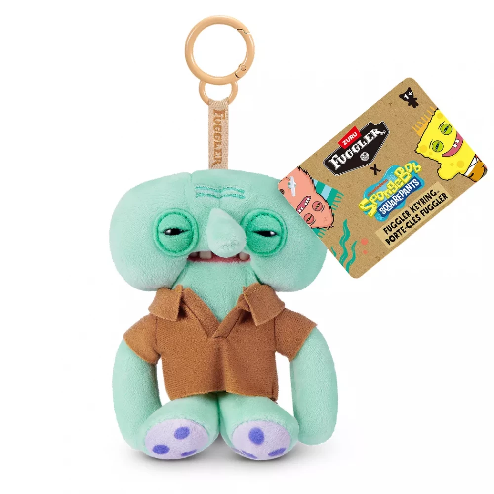 М`яка іграшка-брелок "Сквідвард" Fuggler, 15756D 1