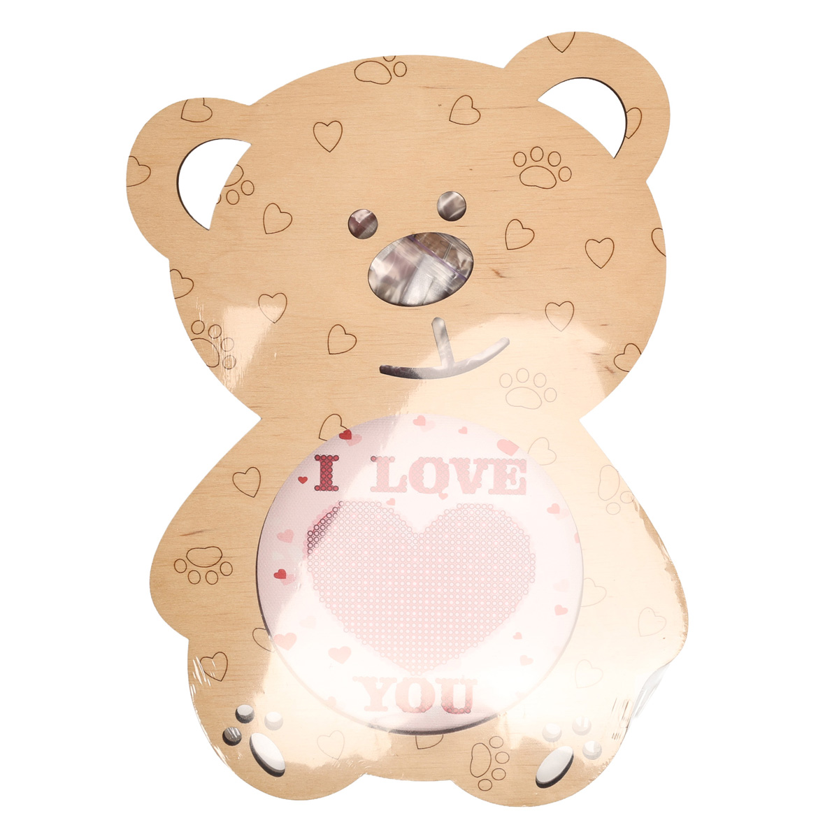 Набір для вишивання бісером з фігурною рамкою, 18*25 см, FLG-006