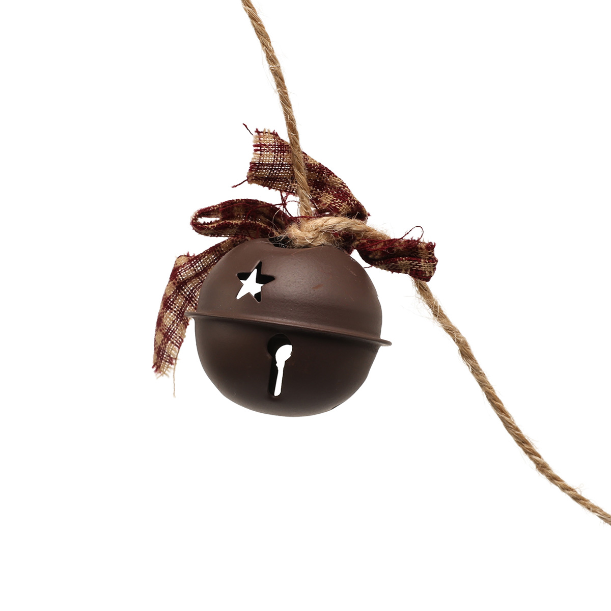 Гирлянда новогодняя декоративная 2,7м с колокольчиками красными/зелеными, 9768513 2