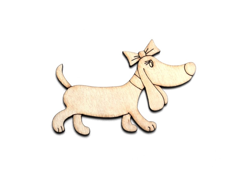 Заготовка магнита деревянная "На праздник" 85*55 мм, LK006