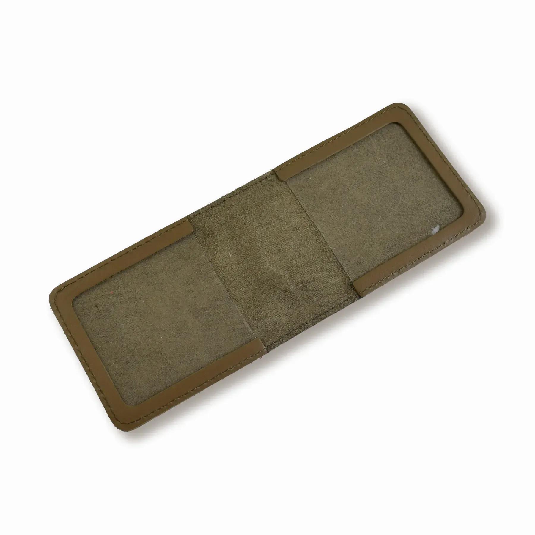 Обкладинка для посвідчення УБД з гербом (хакі, чорне тиснення) 1