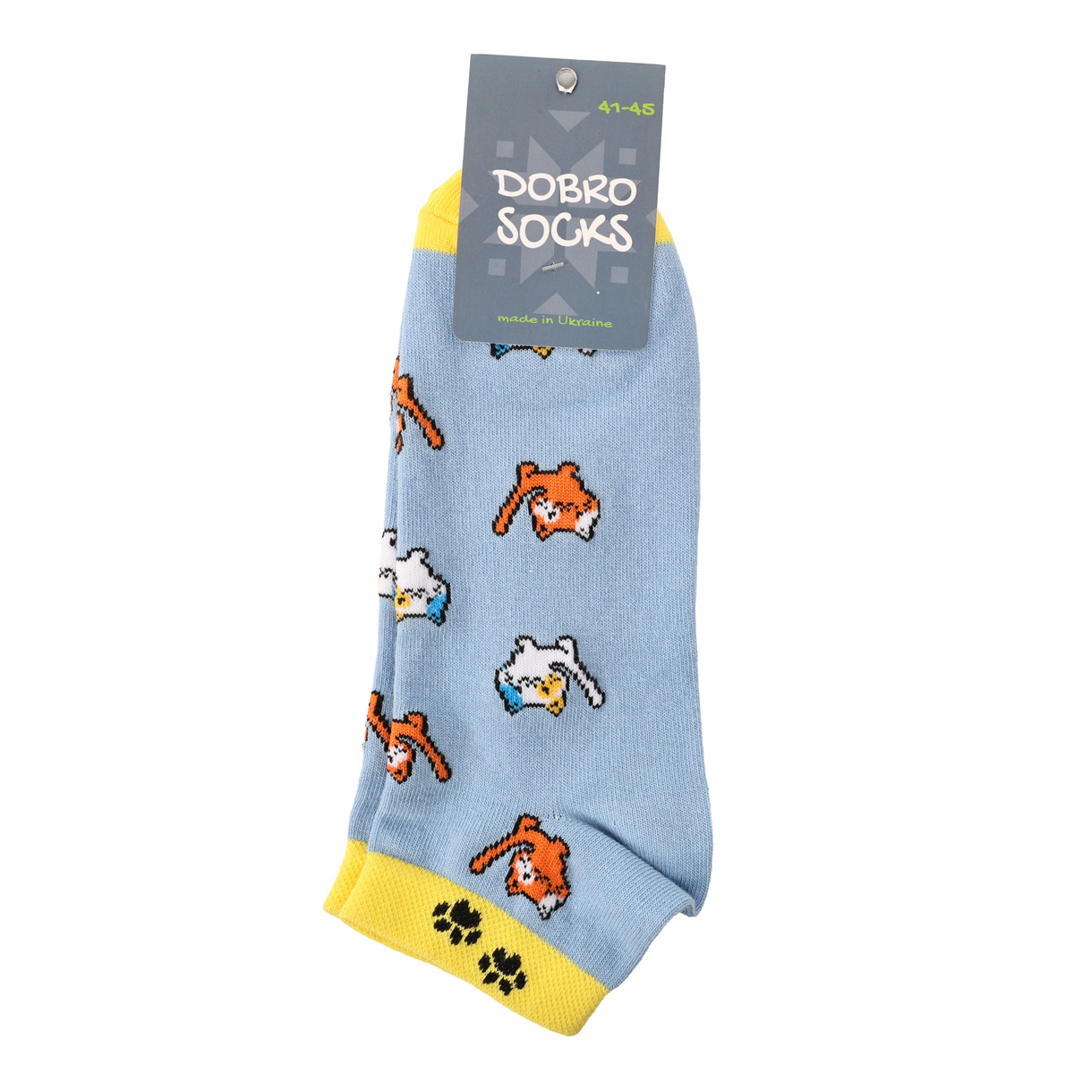 Шкарпетки "Котик мінік" короткі, 41-45, DSS012 1