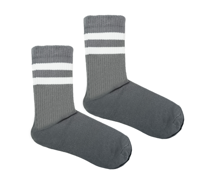 Носки "Серые-белые" 36-40, DHS090