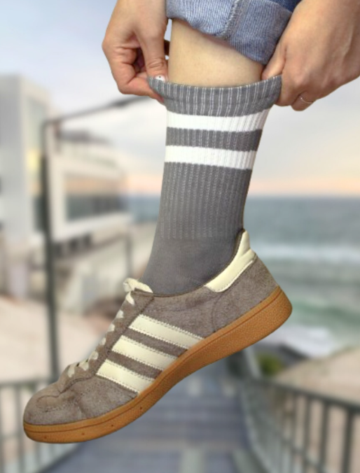 Носки "Серые-белые" 36-40, DHS090 3