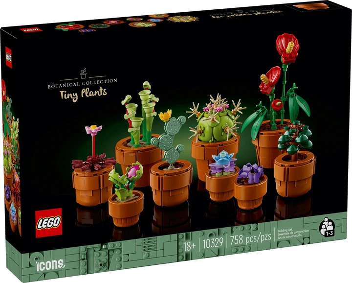 Конструктор Lego Botanicals "Мініатюрні рослини", 10329