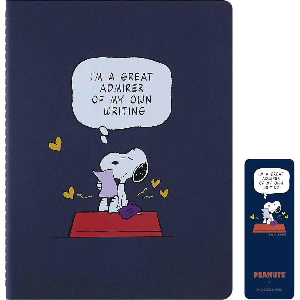 Набор записных книжек больших, Moleskine Peanuts (3шт), LEPECH41ACBND 3