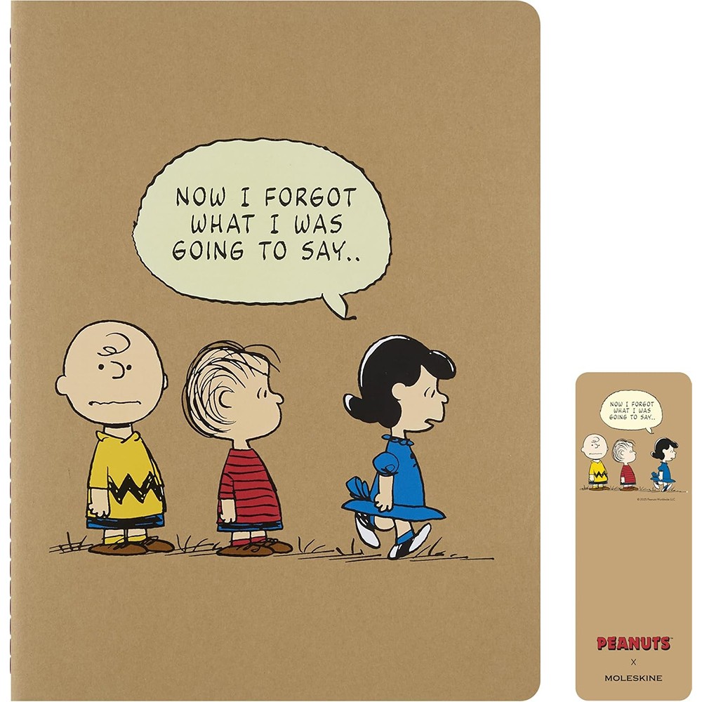 Набор записных книжек больших, Moleskine Peanuts (3шт), LEPECH41ACBND 4