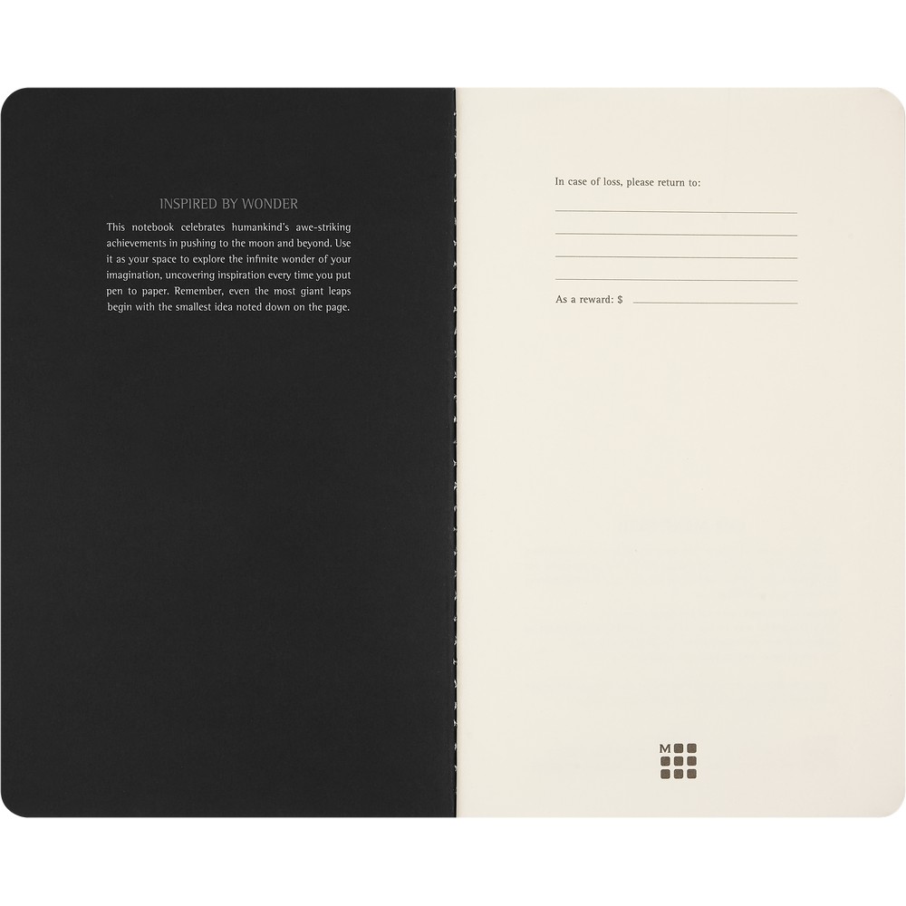 Набор записных книжек средний нелинированный (2 шт), Moleskine Cahier NASA, SKCAHLP7063S2 3